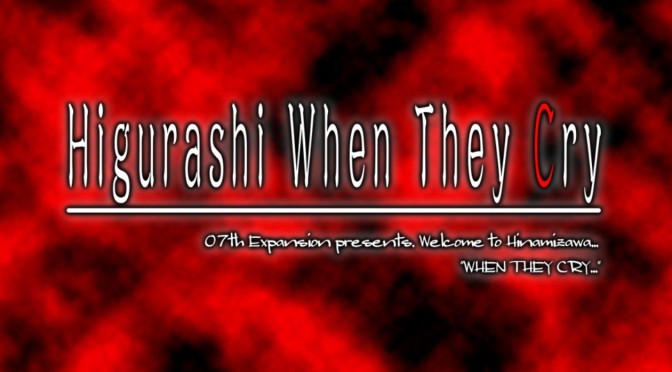 Durchgeklickt – Game Review #1: Higurashi – When they cry